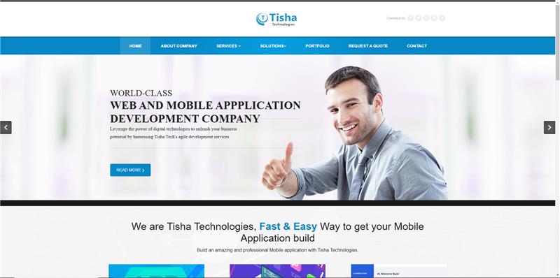 tishaTechnologies Site Image